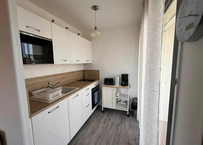 דירה 2 Etoiles A 50m De La Avec Balcon Et Parking Prive - Fr-1-619-143 נרבון